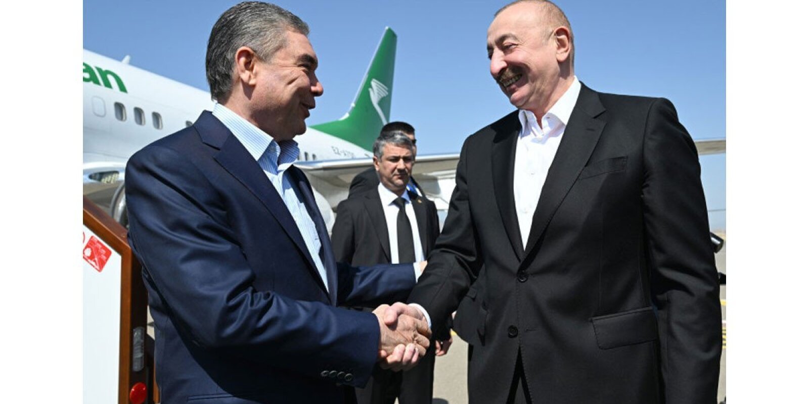 Qurbanqulu Berdiməhəmmədov Füzuliyə gedib - FOTO