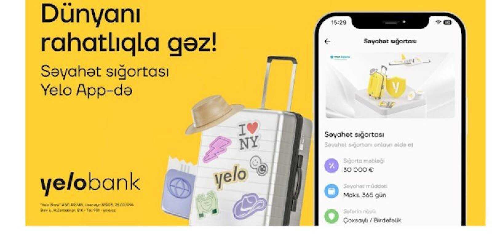 Filiala getmədən ödənişsiz rəqəmsal kart əldə et!